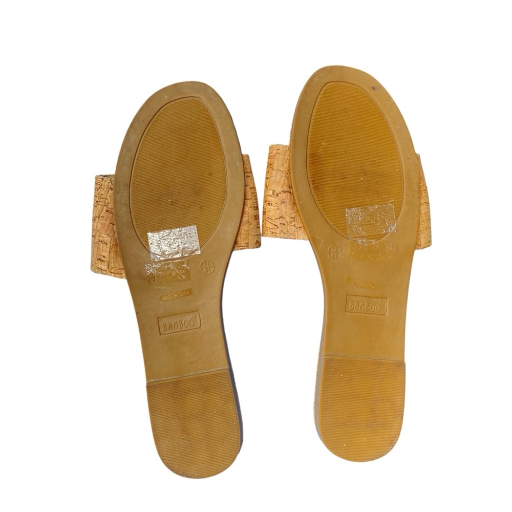 Cork Slip On Sandals - Picture 3 of 3